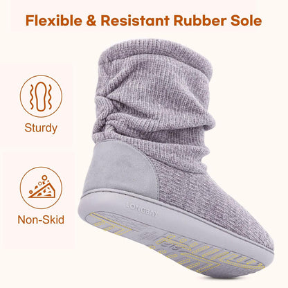 Women'S Slipper Boots Warm Winter Gift House Shoes Indoor Outdoor